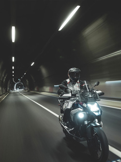 Kask szczękowy Schuberth E2 Explorer niebieski