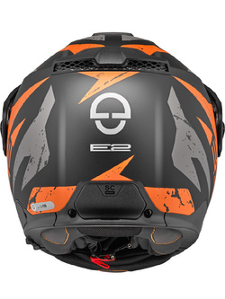 Kask szczękowy Schuberth E2 Explorer pomarańczowy