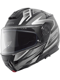 Kask szczękowy Schuberth C5 Zenith czarno-szary połysk + Gratisy