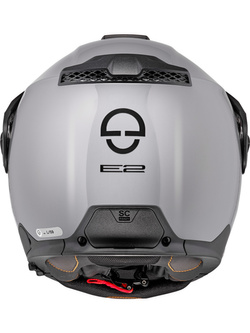 Zestaw: Kask szczękowy Schuberth E2 szary + dedykowany interkom motocyklowy + Gratisy