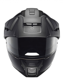 Zestaw: kask szczękowy Schuberth E2 Carbon czarny + dedykowany interkom motocyklowy + Gratisy