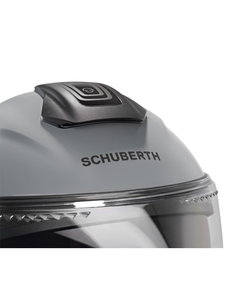 Zestaw: Kask otwarty Schuberth J2 szary + dedykowany interkom motocyklowy + Gratisy