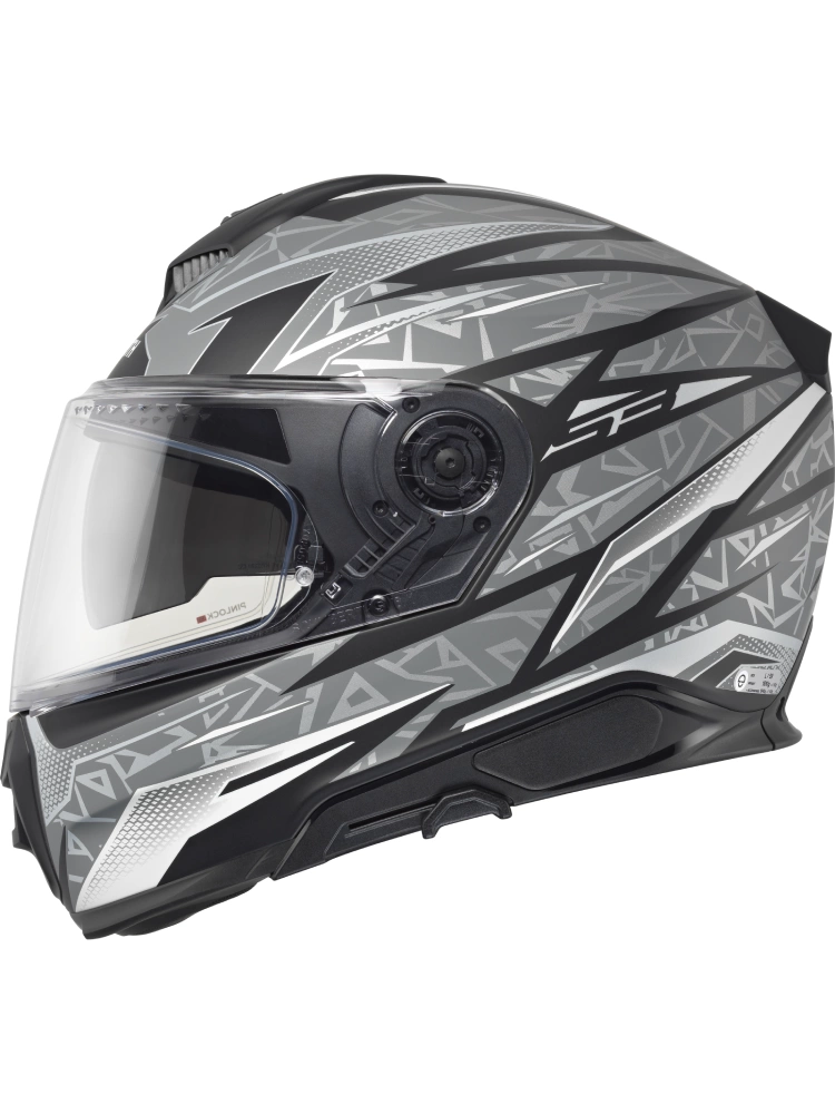 Kask integralny Schuberth S3 Thunder czarno-szary matowy + Gratisy