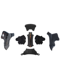Kompletne wnętrze do kasku Schuberth S3 czarna [rozm. M-57]