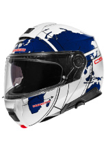 Kask szczękowy Schuberth C5 Globe niebieski + Gratisy