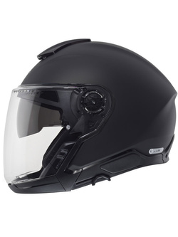 Zestaw: Kask otwarty Schuberth J2 czarny matowy + dedykowany interkom motocyklowy + Gratisy