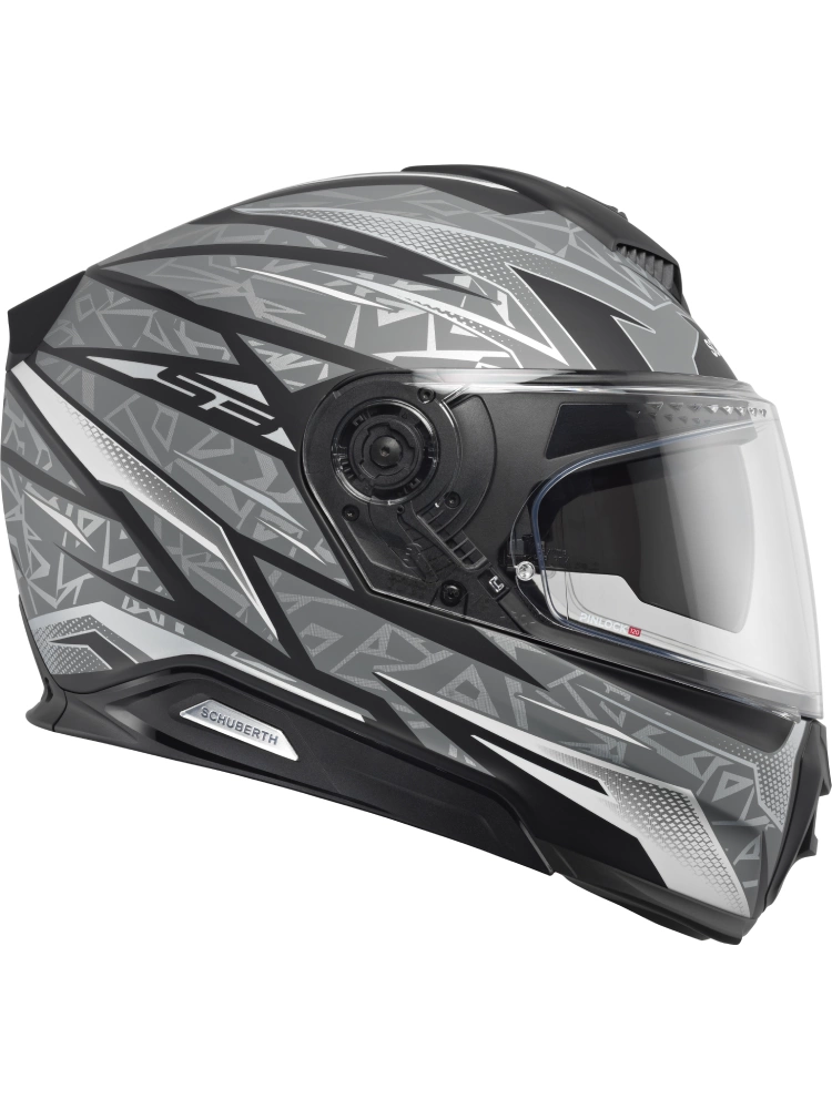 Kask integralny Schuberth S3 Thunder czarno-szary matowy + Gratisy