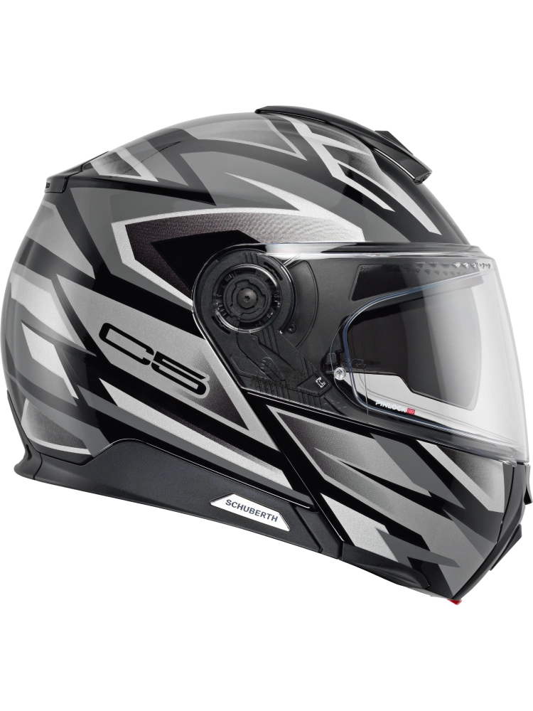 Kask szczękowy Schuberth C5 Zenith czarno-szary połysk + Gratisy