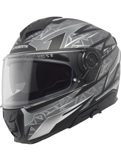 Kask integralny Schuberth S3 Thunder czarno-szary matowy + Gratisy