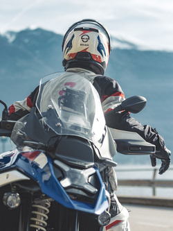 Kask szczękowy Schuberth E2 Explorer niebieski