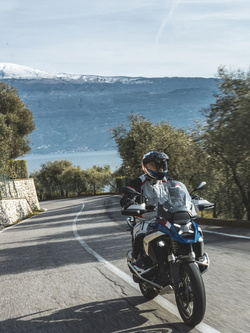 Kask szczękowy Schuberth E2 Explorer niebieski