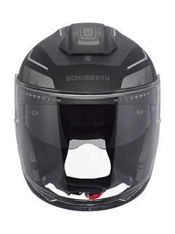 Kask otwarty Schuberth J2 Sigma czarno-szary + Gratisy