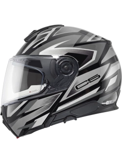 Kask szczękowy Schuberth C5 Zenith czarno-szary połysk + Gratisy