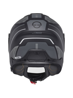 Zestaw: Kask otwarty Schuberth J2 Sigma czarno-szary + dedykowany interkom motocyklowy + Gratisy