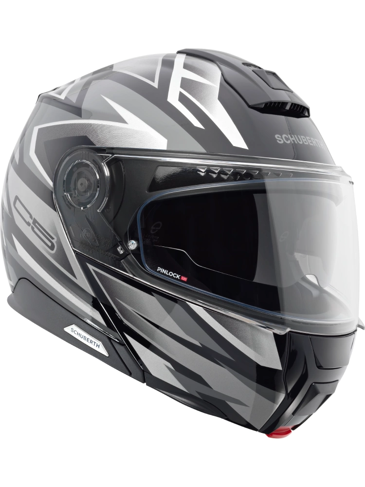 Kask szczękowy Schuberth C5 Zenith czarno-szary połysk + Gratisy