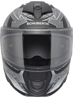 Zestaw: Kask integralny Schuberth S3 Thunder czarno-szary matowy + dedykowany interkom motocyklowy + Gratisy