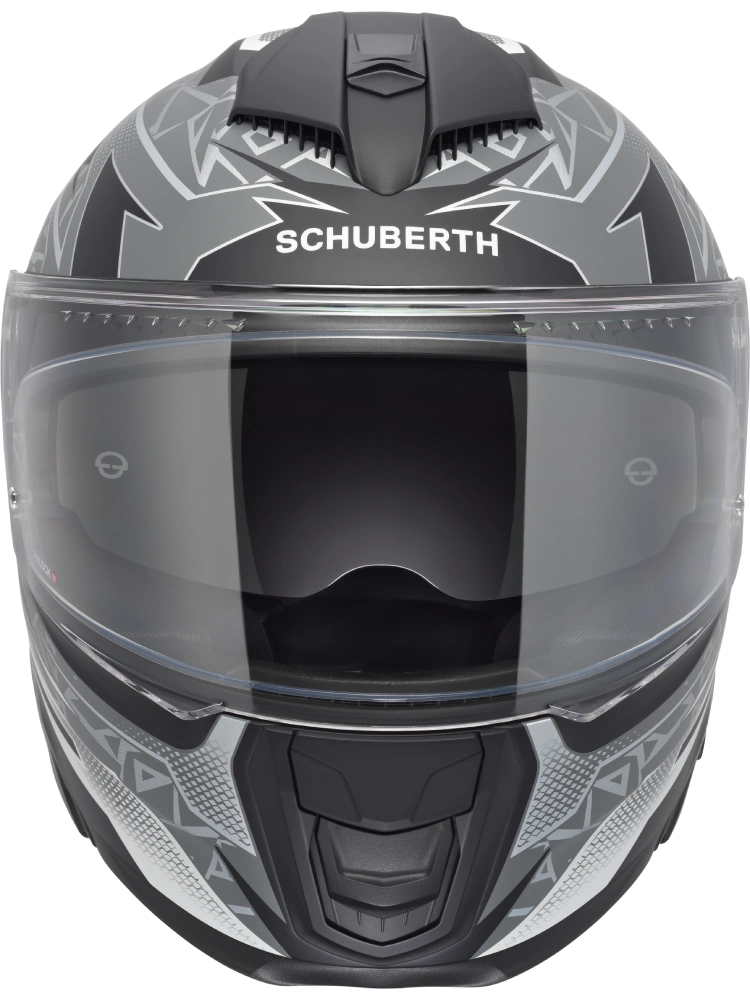 Kask integralny Schuberth S3 Thunder czarno-szary matowy + Gratisy