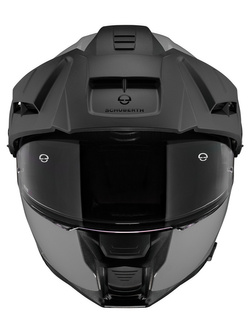 Zestaw: Kask szczękowy Schuberth E2 szary + dedykowany interkom motocyklowy + Gratisy